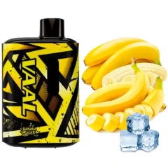 Одноразовая Электронная Сигарета Vaal Banana Ice (Банан Лед) (5000 Затяжек) купить