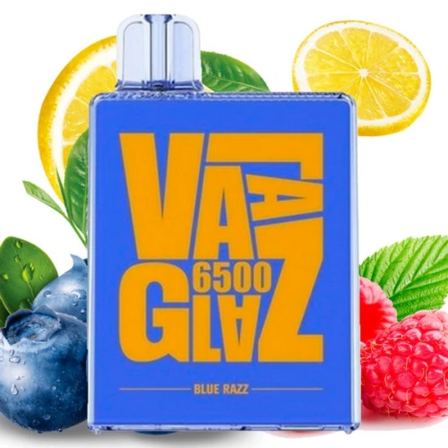 Одноразовая Электронная Сигарета Vaal Blue Razz (Голубой Лимонад) (6500 Затяжек) купить