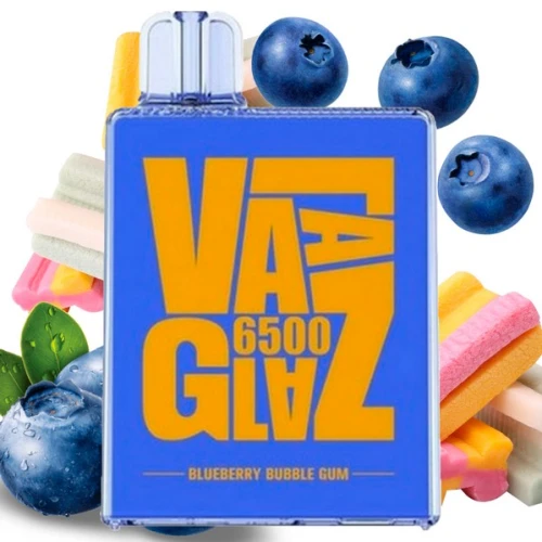 Одноразова Електронна Сигарета Vaal Blueberry Bubble Gum (Чорничка Жуйка) (6500 Затяжок) купить