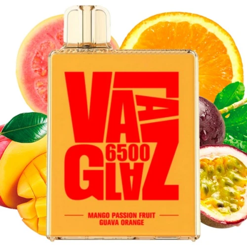 Одноразова Електронна Сигарета Vaal Mango Passion Fruit Guava Orange (Манго Маракуя Гуава Апельсин) (6500 Затяжок) купить