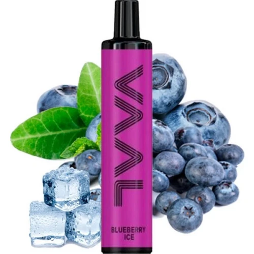 Одноразова Електронна Сигарета Vaal Blueberry Ice (Чорниця Лід) (1500 Затяжок) купить