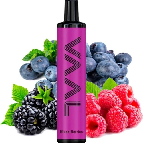 Одноразова Електронна Сигарета Vaal Mixed Berries (Мікс Ягід) (1500 Затяжок) купить