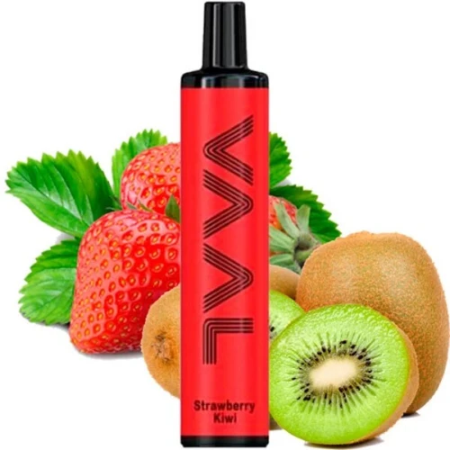 Одноразова Електронна Сигарета Vaal Strawberry Kiwi (Полуниця Ківі) (1500 Затяжок) купить