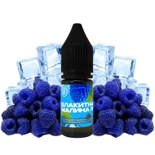 Жидкость на солевом никотине 420 Liquid Blue Raspberry (Синяя Малина) 10 мл