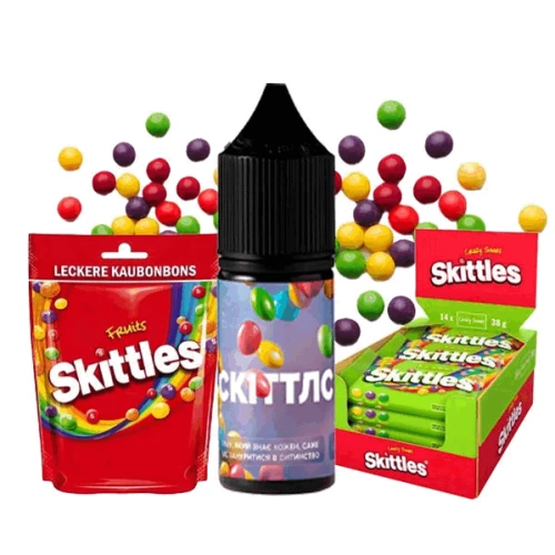 Рідина на сольовому нікотині 420 Liquid Skittles (Скіттлс) 10 мл купить