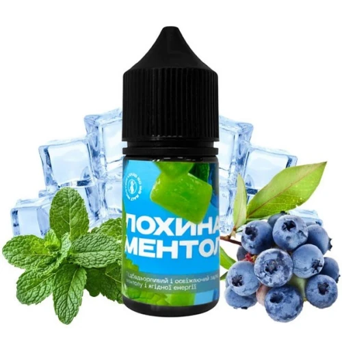 Рідина на сольовому нікотині 420 Liquid Blueberry Menthol (Лохина Ментол) 30 мл купить