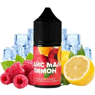 Жидкость на солевом никотине 420 Liquid Ice Raspberry Lemon (Айс Малина Лимон) 30 мл