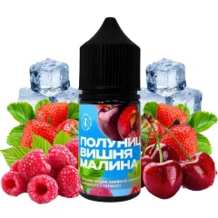 Жидкость на солевом никотине 420 Liquid Strawberry Cherry Raspberry (Клубника Вишня Малина) 30 мл купить