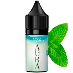 Жидкость на солевом никотине Aura Sweet Peppermint (Сладкая Мята) 30 мл купить