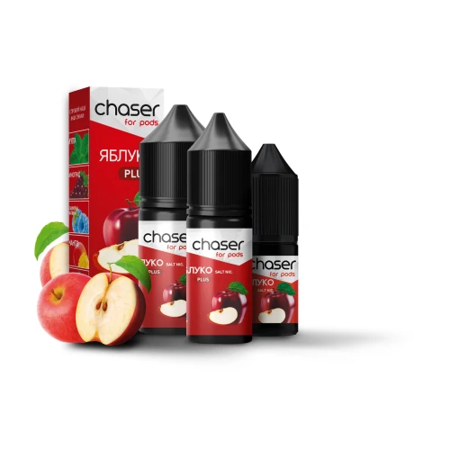 Рідина на сольовому нікотині Chaser For Pods Apple (Яблуко) 15 ml купить