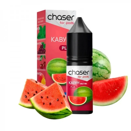 Рідина на сольовому нікотині Chaser For Pods Watermelon (Кавун) 15 ml купить
