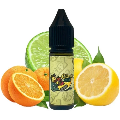 Жидкость на солевом никотине Creepy Liquid Citrus Mix (Цитрусовый Микс) 15 мл купить