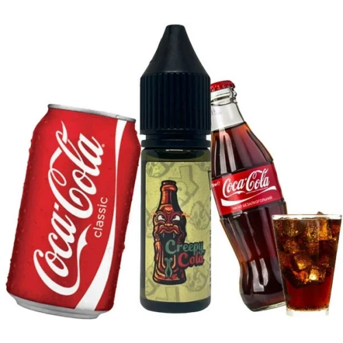 Жидкость на солевом никотине Creepy Liquid Cola (Кола) 15 мл купить