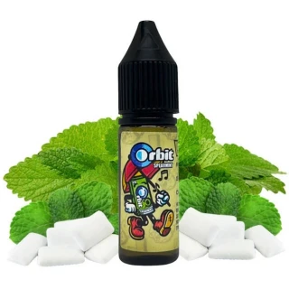 Жидкость на солевом никотине Creepy Liquid Orbit Spearmint (Орбит Спирминт) 15 мл