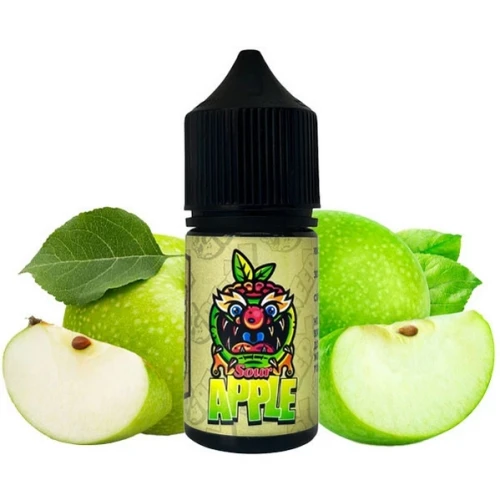 Жидкость на солевом никотине Creepy Liquid Sour Apple (Кислое Яблоко) 30 мл купить
