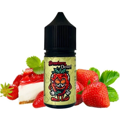 Рідина на сольовому нікотині Creepy Liquid Strawberry Dessert (Полуничний Десерт) 30 мл купить