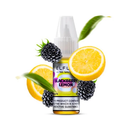 Рідина на сольовому нікотині Elf Liq Nic Blackberry Lemon (Ожина Лимон) 10мл купить