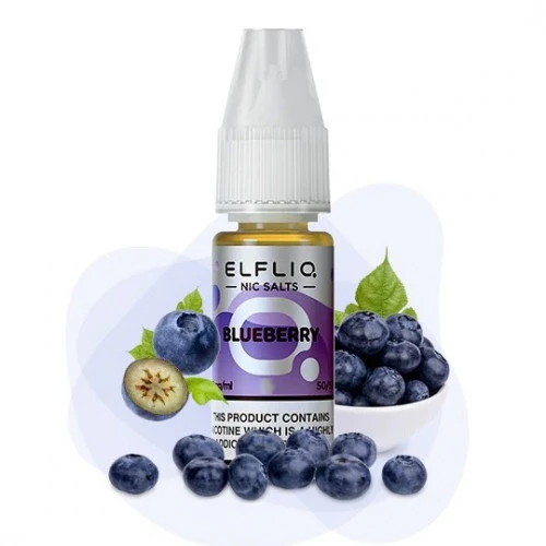 Жидкость на солевом никотине Elf Liq Nic Blueberry (Черника) 10мл купить