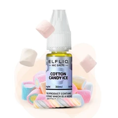 Жидкость на солевом никотине Elf Liq Nic Cotton Candy Ice (Сахарная Вата Лёд) 10мл купить