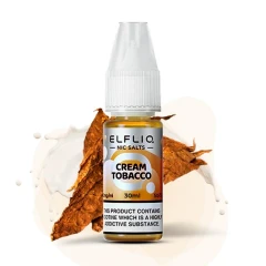 Жидкость на солевом никотине Elf Liq Nic Cream Tobacco (Крем Табак) 10мл купить