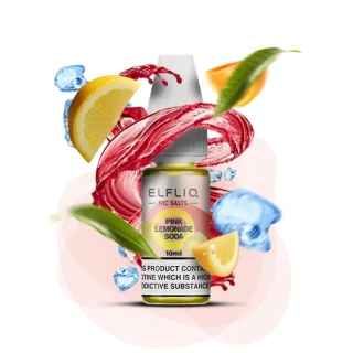 Жидкость на солевом никотине Elf Liq Nic Pink Lemonade Soda (Пинк Лимонад Сода) 10мл