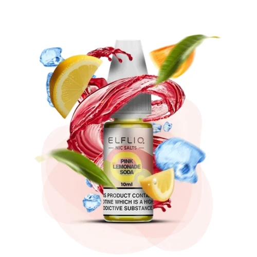 Жидкость на солевом никотине Elf Liq Nic Pink Lemonade Soda (Пинк Лимонад Сода) 10мл купить
