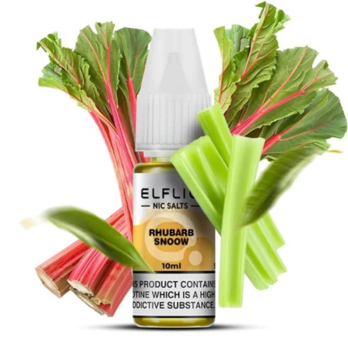 Рідина на сольовому нікотині Elf Liq Nic Rhubarb Snoow (Ревень Сноу) 10мл купить