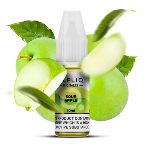 Рідина на сольовому нікотині Elf Liq Nic Sour Apple (Кисле Яблуко) 10мл купить