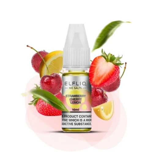 Жидкость на солевом никотине Elf Liq Nic Strawberry Cherry Lemon (Клубника Вишня Лимон) 10мл купить
