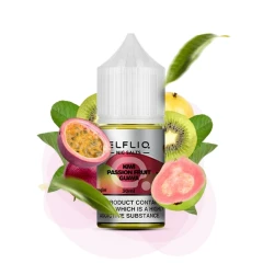 Жидкость на солевом никотине Elf Liq Nic Kiwi Passion Fruit Guava (Киви Маракуйя Гуава) 30мл купить