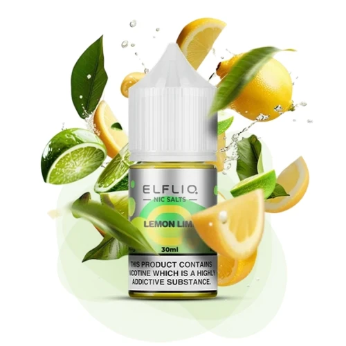 Рідина на сольовому нікотині Elf Liq Nic Lemon Lime (Лимон Лайм) 30мл купить