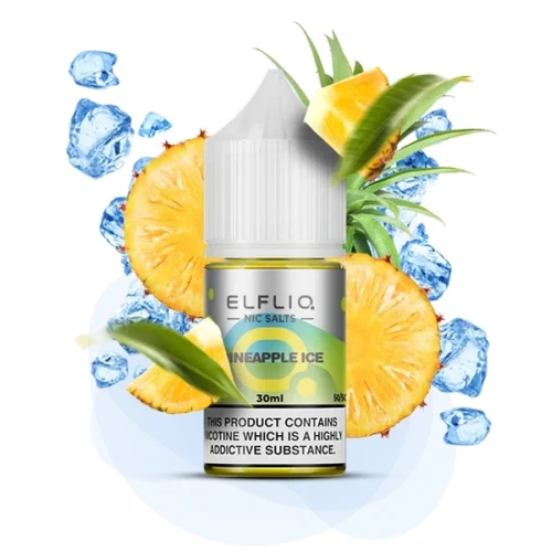 Рідина на сольовому нікотині Elf Liq Nic Pineapple Ice (Ананас Лід) 30мл купить