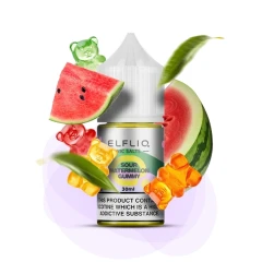 Рідина на сольовому нікотині Elf Liq Nic Sour Watermelon Gummy (Кислий Кавун Гамі) 30мл купить