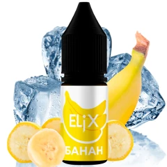 Рідина на сольовому нікотині Elix Banana Ice (Банан Лід) 10 мл купить