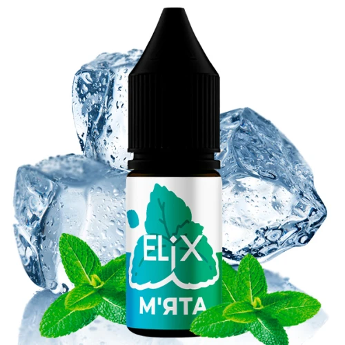 Рідина на сольовому нікотині Elix Mint Ice (М'ята Лід) 10 мл купить