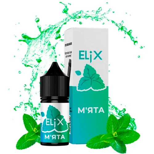 Жидкость на солевом никотине Elix Mint (Мята) 30 мл купить