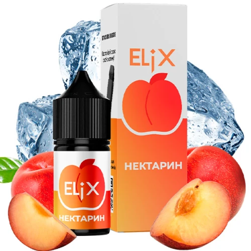 Жидкость на солевом никотине Elix Nectarine Ice (Нектарин Лёд) 30 мл купить