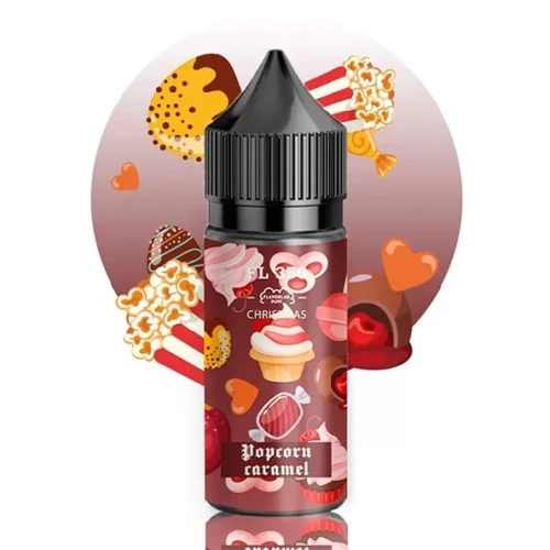 Рідина на сольовому нікотині Flavorlab FL350 Christmas Popcorn Caramel (Карамельний Попкорн) 30мл купить