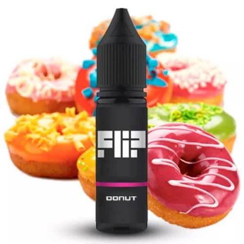 Рідина на сольовому нікотині Flip Salt Donut (Пончик) 15 мл купить