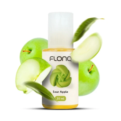 Жидкость на солевом никотине Flonq Sour Apple (Кислое Яблоко) 30 мл купить