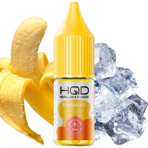 Жидкость на солевом никотине HQD Banana Ice (Банан Лёд) 10 мл купить