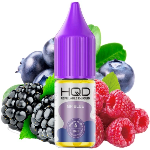 Жидкость на солевом никотине HQD Mr Blue (Мистер Блу) 10 мл купить