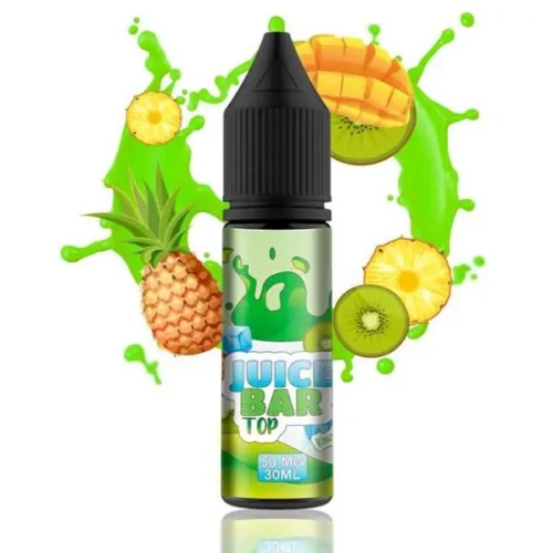 Рідина на сольовому нікотині Juice Bar Top Kiwi Pineapple Mango (Ківі Ананас Манго) 15 ml купить