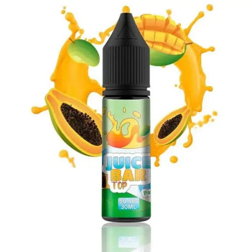Рідина на сольовому нікотині Juice Bar Top Papaya Mango (Папайя Манго) 15 ml купить