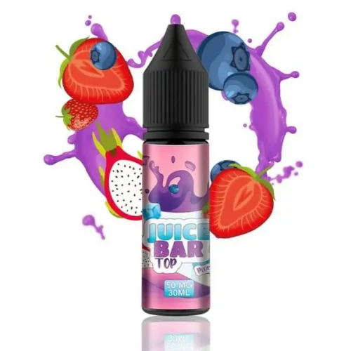 Рідина на сольовому нікотині Juice Bar Top Pitaya Strawberry Blueberry (Пітайя Полуниця Чорниця) 15 ml купить