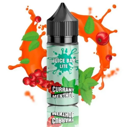Жидкость на солевом никотине Juice Bar Lite Currant Menthol (Смородина Ментол) 30 ml купить