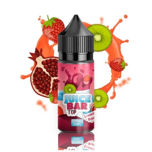 Рідина на сольовому нікотині Juice Bar Top Strawberry Kiwi Pomegranate (Полуниця Ківі Гранат) 30 ml купить
