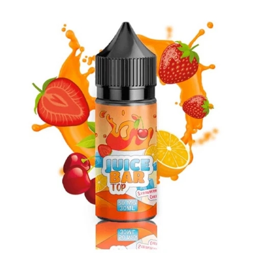 Рідина на сольовому нікотині Juice Bar Top Strawberry Orange Cherry (Полуниця Апельсин Вишня) 30 ml купить