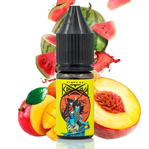 Рідина на сольовому нікотині Eight By Katana Mango Peach Watermelon (Кавун Манго Персик) 10 мл купить