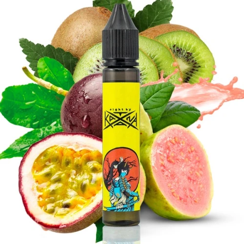Жидкость на солевом никотине Eight By Katana Kiwi Passion Fruit Guava (Киви Маракуйя Гуава) 30 мл купить